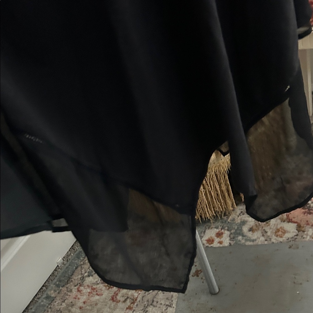 Tommy Bahama Black High Low Dress - Picture 3 of 6